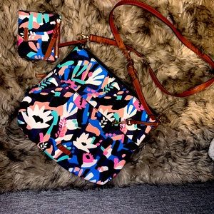 NWOT FOSSIL PURSE AND WALLET SET